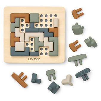 Puzzle Lonzo - Faune Green Multi Mix