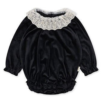 Barboteuse Venola Black - 6 Mois Konges Sløjd