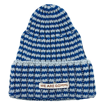 Bonnet Bébé Gommu - Rayures Bleu WE ARE GOMMU