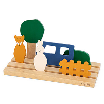 Jeu de Repérage Spatial en Bois Trixie Baby
