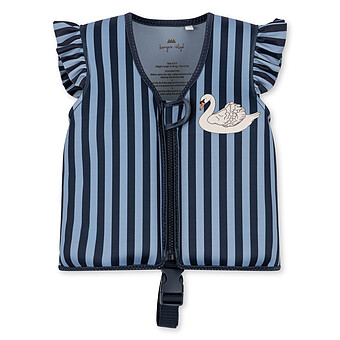 Gilet de Nage Swan Stripes - 1/2 Ans Konges Sløjd