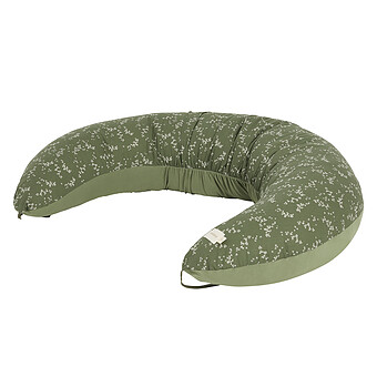 Coussin d'Allaitement Luna Stories - Green Jasmine Nobodinoz