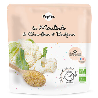 Les Moulinés Chou-fleur et Boulgour - 180 g