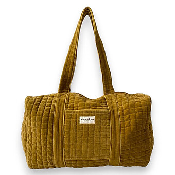Sac à Langer Buddha Velours - Ocre Apaches
