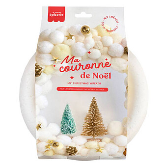 Kit Couronne de Noël - Blanc La Petite Epicerie
