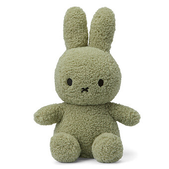 Lapin Miffy Teddy Vert - Moyen Bon Ton Toys