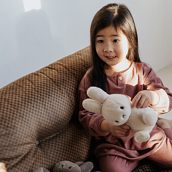 Lapin Cozy Miffy Crème - Petit