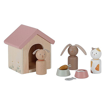 Animaux de Compagnie en Bois Little Dutch