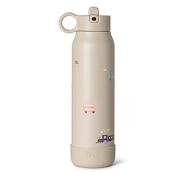 Petite Gourde Isotherme Vehicles - 350 ml Citron
