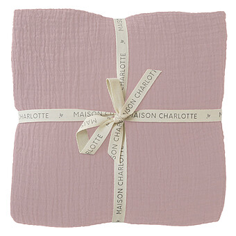 Drap Housse Rose - 70 x 140 cm Maison Charlotte
