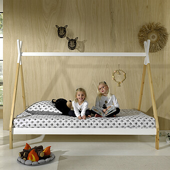 Lit Tipi Blanc - 90 x 200 cm