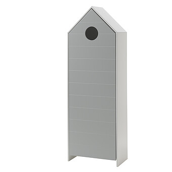 Armoire Casami 1 Porte - Gris