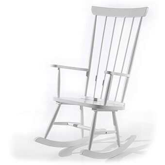 Chaise à Bascule Rocky - Blanc