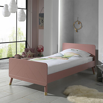 Lit Billy Terra Pink - 90 x 200 cm