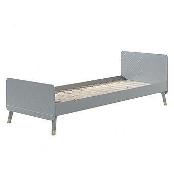 Lit Billy Timeless Grey - 90 x 200 cm