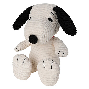 Snoopy Velours Côtelé Crème - Petit Bon Ton Toys