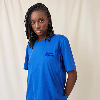T-shirt d'Allaitement La P'allaite Bleu - XS Tajinebanane