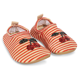 Chaussures d'Eau Jade Glitter Stripes - 26/27 Konges Sløjd
