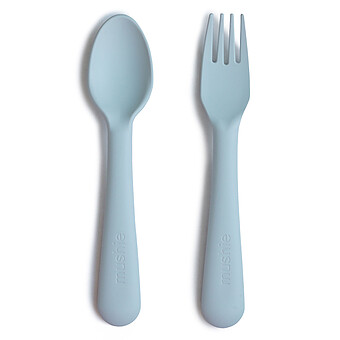 Cuillère et Fourchette - Powder Blue mushie