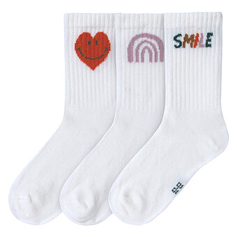 Lot de 3 Paires de Chaussettes Little Gang Smile - 23/26 LÄSSIG