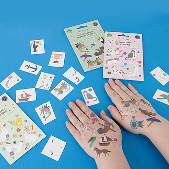 Planche de 8 Tatouages - Chat