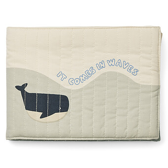 Livre de Souvenirs en Tissu Adele - Whale Blue Multi Mix