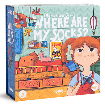 Jeu d'Observation Where Are My Socks ? Londji