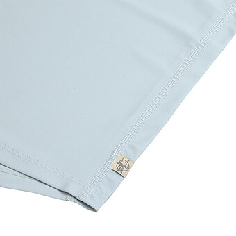 T-shirt Anti-UV Manches Longues Desert Aventure Lion Bleu Poudré - 18/24 Mois
