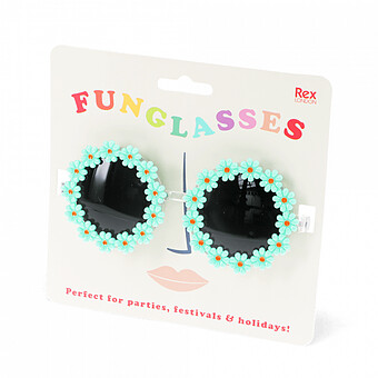 Lunettes Funglasses Marguerite Adulte - Vert Rex London