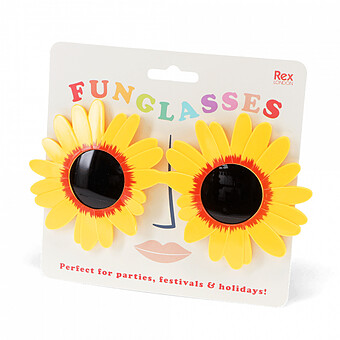 Lunettes Funglasses Tournesol Adulte - Jaune Rex London
