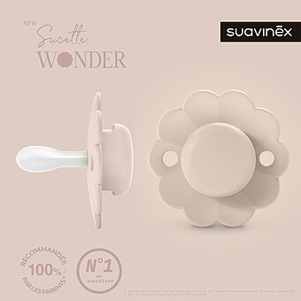 Sucette Réversible SX Pro Wonder Mauve Chalk - 0/6 Mois