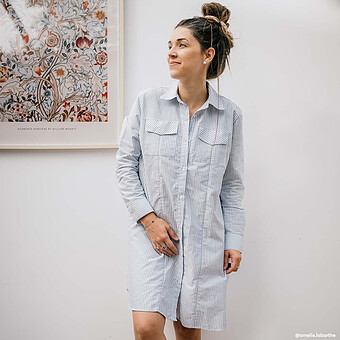 Chemise d'Allaitement Boyfriend - L