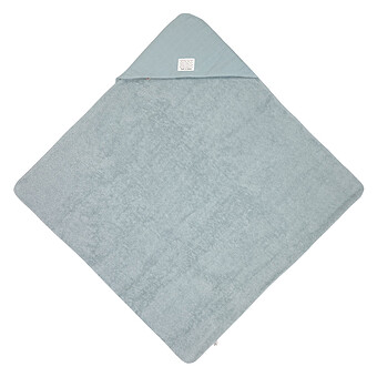 Cape de Bain en Mousseline - Bleu Poudré LÄSSIG