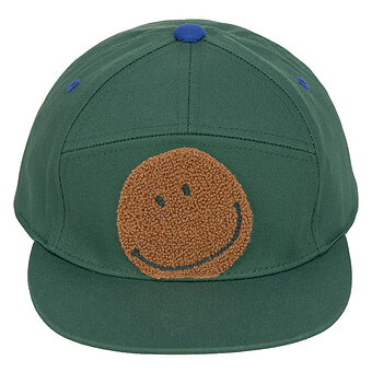 Casquette Little Gang Smile Vert Océan - 1/2 Ans LÄSSIG