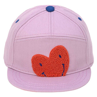 Casquette Little Gang Coeur Lavande - 1/2 Ans LÄSSIG