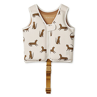 Gilet de Nage Dove Leopard Sandy - 4/6 Ans Liewood