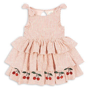 Robe Ellie Amour Stripe - 2 Ans Konges Sløjd