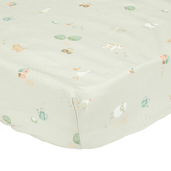 Drap Housse Little Farm - 60 x 120 cm Little Dutch