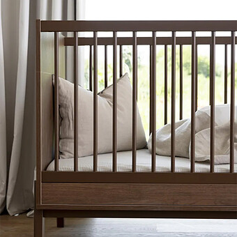 Lit Bébé Evolutif Ashi 140 x 70 cm - Chataignier