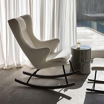 Rocking Adult Chair De Luxe - Cream