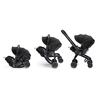 Siège Auto i-Size Groupe 0+ / Poussette Doona X - Nitro Black