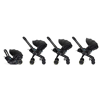 Siège Auto i-Size Groupe 0+ / Poussette Doona X - Nitro Black