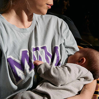 T-shirt d'Allaitement MOM - L