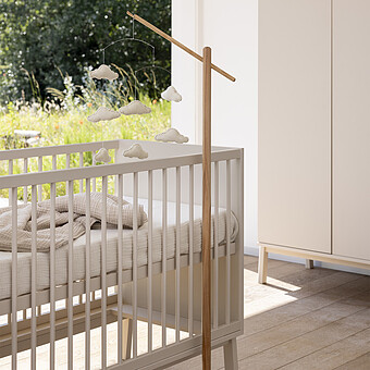 Pied en Bois pour Mobile - Naturel