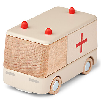 Ambulance en Bois Village - Aurora Red Sandy Liewood