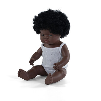 Poupon Fille Avec Cheveux - Emma Miniland