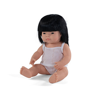 Poupon Fille Avec Cheveux - Léonie Miniland