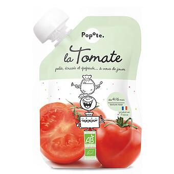 Gourde Repas Bio Tomate - 120 g