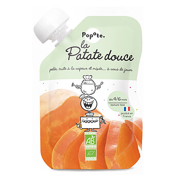 Gourde Repas Bio Patate Douce - 120 g