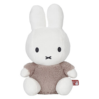 Peluche Miffy Fluffy Taupe - Petit Pioupiou & Merveilles